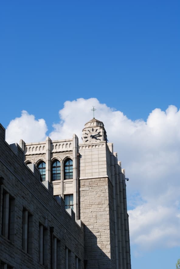 Часовая башня Korea University