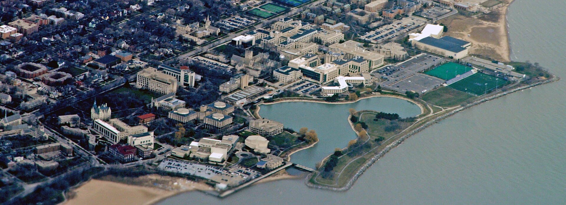 Кампус Northwestern University в Эванстоне