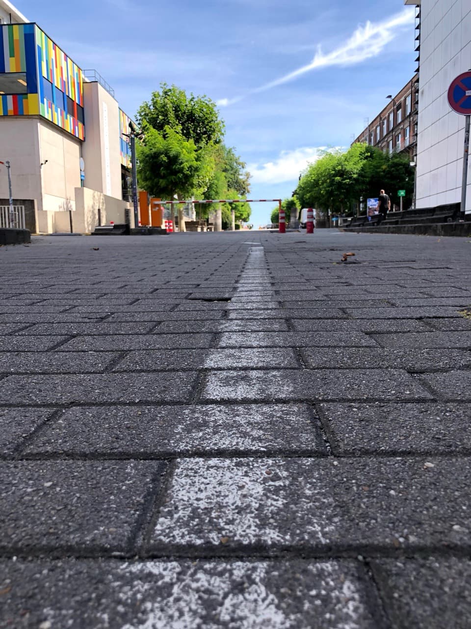 Главная аллея Université libre de Bruxelles
